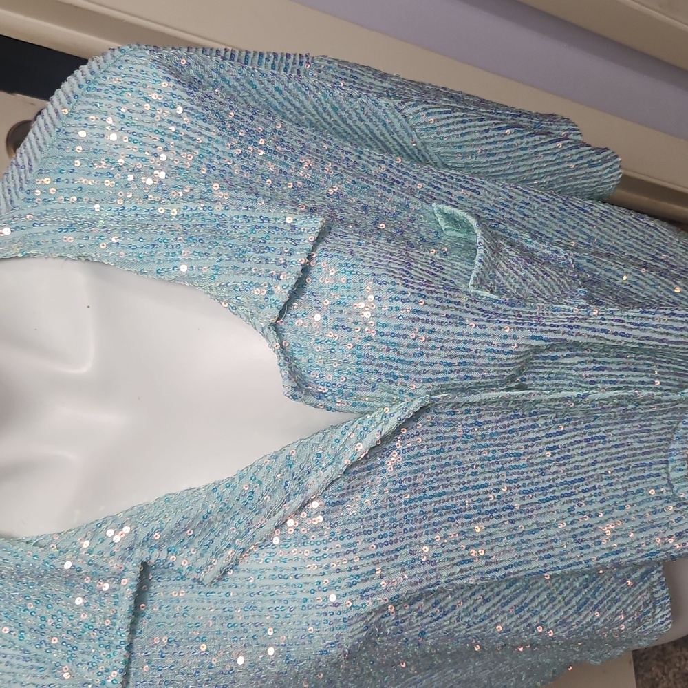 POL Sequin Embellished Top